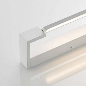 Arcchio LED nástenné svetlo Jora, 60 cm, biele, otočné, IP44
