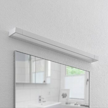 Arcchio LED nástenné svetlo Jora, 90 cm, biele, otočné, IP44