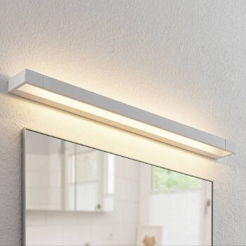 Arcchio LED nástenné svetlo Jora, 90 cm, biele, otočné, IP44
