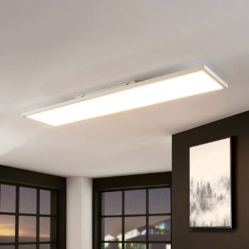 Arcchio LED panel Brenda, 120 x 30 cm, CCT, diaľkové ovládanie
