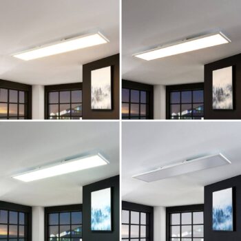 Arcchio LED panel Brenda, 120 x 30 cm, CCT, diaľkové ovládanie