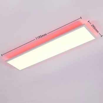 Arcchio LED panel Brenda, 120 x 30 cm, CCT, diaľkové ovládanie