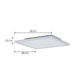 Arcchio LED panel Brenda, 40 x 40 cm, CCT, diaľkové ovládanie