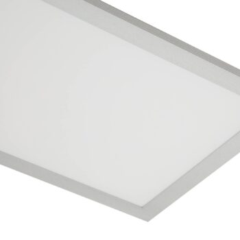 Arcchio LED panel Lyndra, 120 cm, strieborný, hliník, stmievateľný, CCT