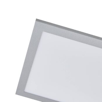 Arcchio LED panel Lyndra, 80 cm, strieborný, hliník, stmievateľný, CCT