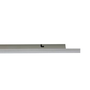 Arcchio LED panel Lyndra, 80 cm, strieborný, hliník, stmievateľný, CCT