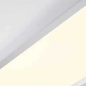 Arcchio LED panel Lysander, 32W, CCT, 119cm, strieborný