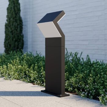Arcchio LED podstavec Havin, antracitová farba, kov, 60 cm