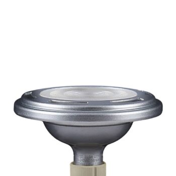 Arcchio LED reflektor GU10 ES111 11,5W strieborný 3000K stmievateľný
