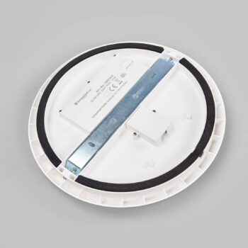 Arcchio LED stropné svietidlo Augustin, Ø 30 cm, CCT, biele, IP54