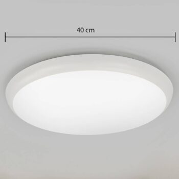 Arcchio LED stropné svietidlo Augustin, Ø 40 cm, 4 000 K, IP54