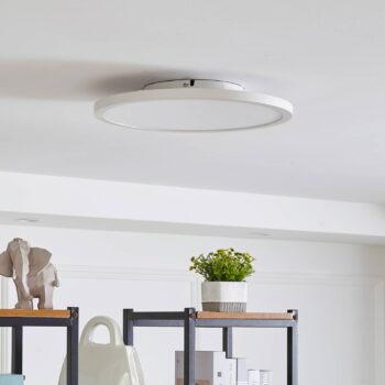 Arcchio LED stropné svietidlo Brenda, Ø 40 cm, CCT, diaľkové ovládanie
