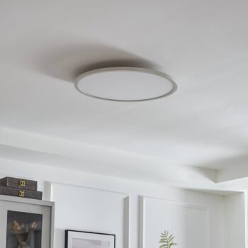 Arcchio LED stropné svietidlo Brenda, Ø 60 cm, CCT, diaľkové ovládanie