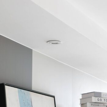 Arcchio LED stropné svietidlo Eliar round white CCT otočné