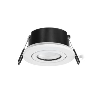 Arcchio LED stropné svietidlo Eliar round white CCT otočné