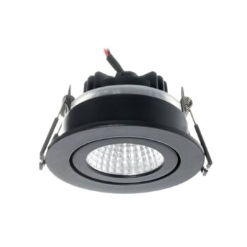 Arcchio LED stropné svietidlo Jyra, čierne, 2 700 K