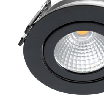 Arcchio LED stropné svietidlo Jyra, čierne, 3 000 K