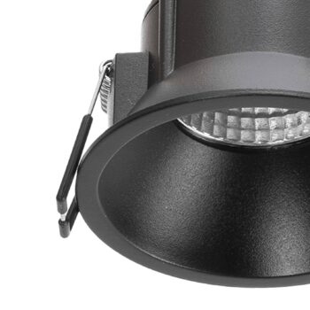 Arcchio LED stropné svietidlo Niria, čierne, 3 000 K