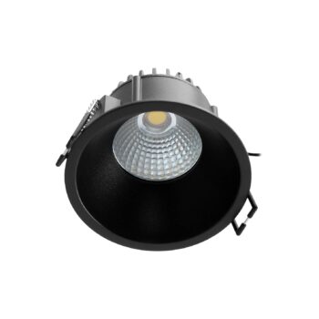 Arcchio LED stropné svietidlo Niria, čierne, 3 000 K
