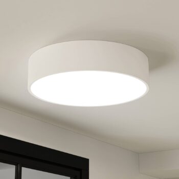 Arcchio LED stropné svietidlo Noabelle, Ø 40 cm, biela, kov