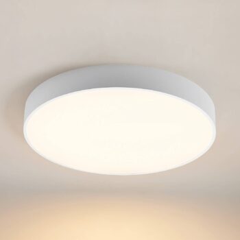 Arcchio LED stropné svietidlo Noabelle, Ø 80 cm, biela, kov