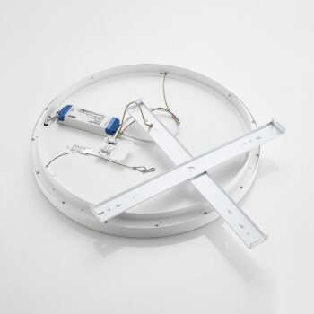 Arcchio LED stropné svietidlo Vivy, Ø 58 cm, biela, kov