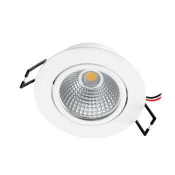 Arcchio LED stropné svietidlo Zarik, biele, 2 700 K