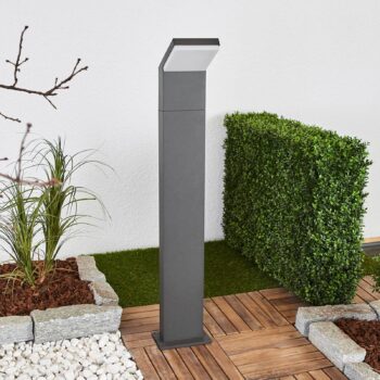Arcchio LED svetlo na chodník Yolena, 100 cm, antracit, hliník