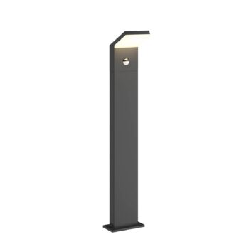 Arcchio LED svetlo na chodník Yolena, senzor, 100 cm, antracit