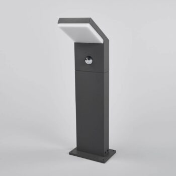Arcchio LED svetlo na chodník Yolena, senzor, 60 cm, antracit