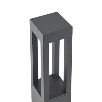 Arcchio LED svietidlo Lienna, 60 cm, sivé, kov, IP65