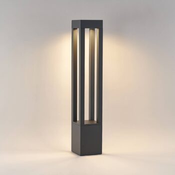 Arcchio LED svietidlo Lienna, 90 cm, sivé, kov, IP65