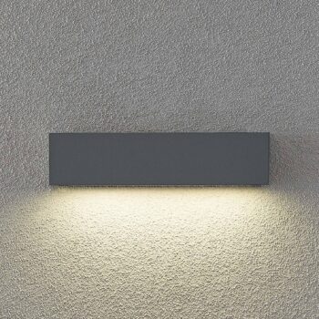 Arcchio LED vonkajšie nástenné svietidlo Lengo, CCT, 25 cm, 1-svetelné,