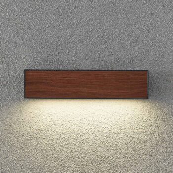 Arcchio LED vonkajšie nástenné svietidlo Lengo, CCT, 25 cm, 1 svietidlo,