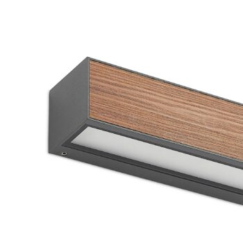 Arcchio LED vonkajšie nástenné svietidlo Lengo, CCT, 25 cm, 1 svietidlo,