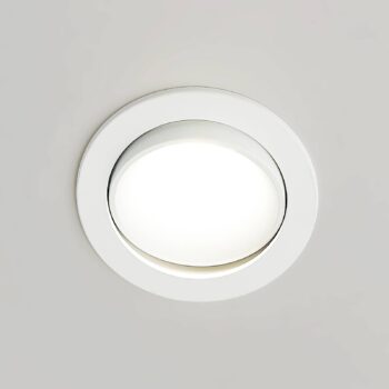 Arcchio LED vstavané svetlo Katerin, 10 cm, biele, otočné