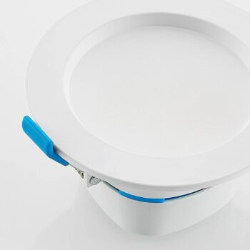 Arcchio LED vstavané svetlo Milaine, Ø 10 cm, biele, stmievateľné