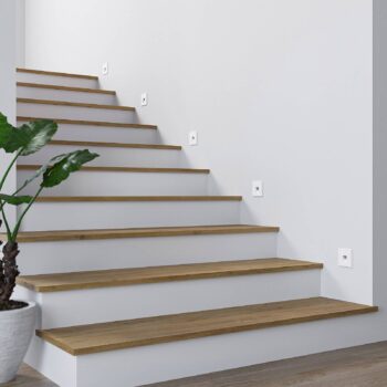 Arcchio LED vstavané svietidlo Vexi, 7,5 cm x 7,5 cm, biele, CCT