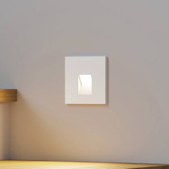 Arcchio LED vstavané svietidlo Vexi, 7,5 cm x 7,5 cm, biele, CCT
