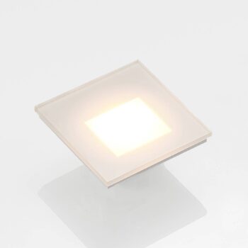 Arcchio LED vstavané svietidlo Vexi, 7,8 cm x 7,8 cm, biele, CCT