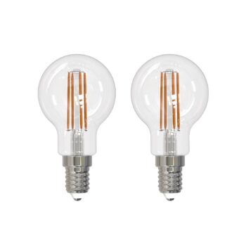 Arcchio LED žiarovka E14 G45, sada 2 ks, 3000 K