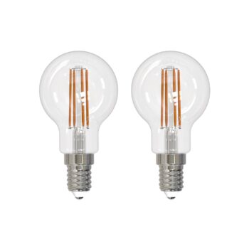 Arcchio LED žiarovka E14 G45, sada 2 ks, 4000 K