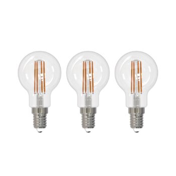 Arcchio LED žiarovka E14 G45, sada 3 kusov, 3000 K