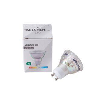 Arcchio LED žiarovka GU10 2,5W 2700K 450lm sklenená sada 10 ks