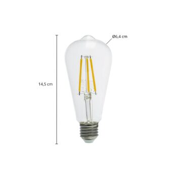 Arcchio LED žiarovka číra E27 3,8W 2 700 K 806 lm