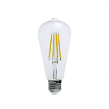 Arcchio LED žiarovka číra E27 3,8W 3 000 K 806 lm