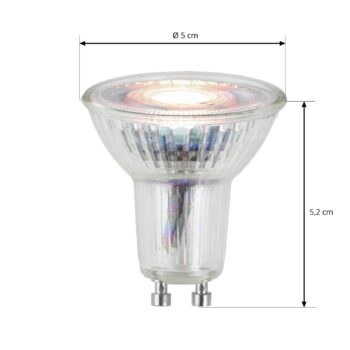Arcchio LED žiarovka, reflektor, GU10, 4,5 W, číra, 3000K