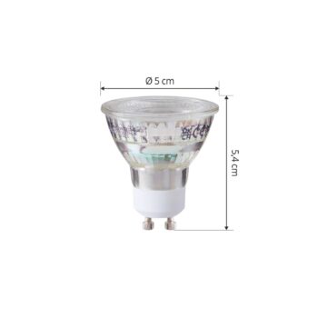 Arcchio LED žiarovka, reflektor, GU10, 4,7 W, číra, 2700K