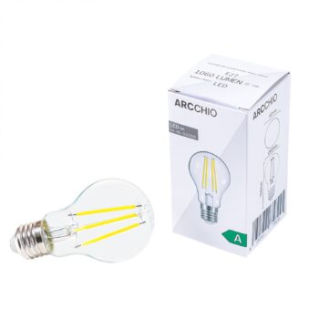 Arcchio LED žiarovka, vlákno, E27, 5W, číra 2 700 K