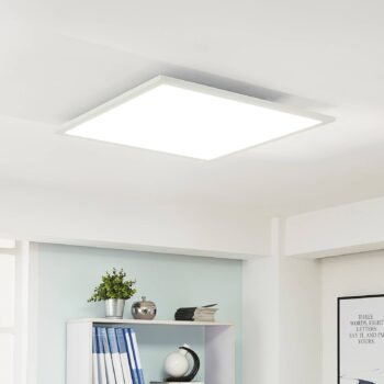 Arcchio Lysander LED panel, CCT, 62 cm, biela
